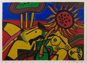 Corneille - Zeefdruk, Coeur de l'ete - Ingelijst (Groot) kopen? Bied vanaf 250!