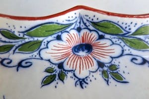 Plateelbakkerij Zenith - en Regina - Schaal en Sieraden-/Pillendoosje kopen? Bied vanaf 1!