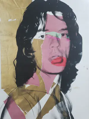 AcheterAndy Warhol - Mick Jagger? Enchérissez de 1!