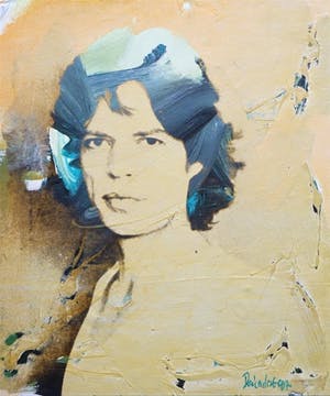 Peter Donkersloot - Mick Jagger origineel werk door Peter Donkersloot. kopen? Bied vanaf 375!