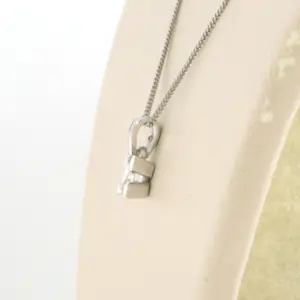 14k gouden collier en solitair hanger met briljant geslepen diamant tot. 0.13ct kopen? Bied vanaf 260!