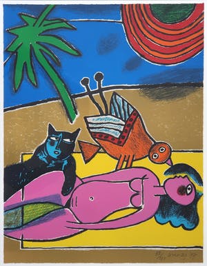 Corneille - Habitante heureux de l'ile - Ingelijst kopen? Bied vanaf 280!