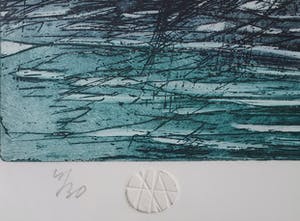 Ad Arma - Kleurenets: 'Asia'- Ingelijst kopen? Bied vanaf 75!