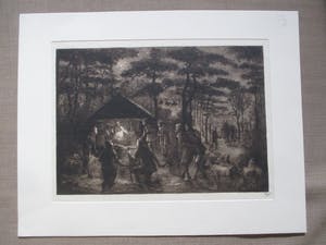 Roelf Gerbrands - Ets Bijbelse voorstelling kopen? Bied vanaf 45!