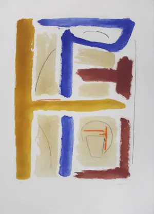 Albert Rafols Casamada - Groot Gesigneerde Aquatint Ets - 2005 kaufen? Bieten Sie von 575!