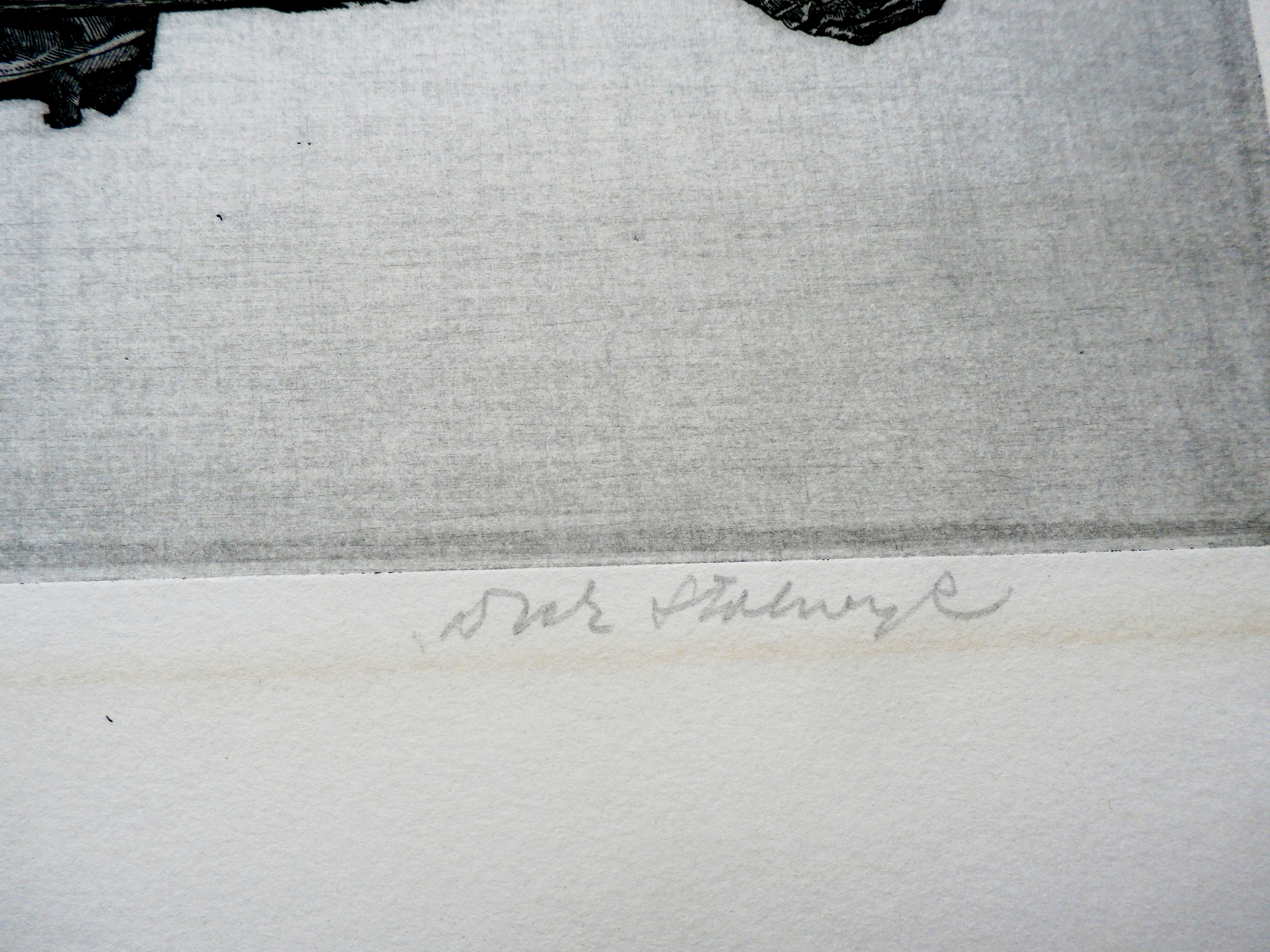 Dick Stolwijk - ets - kopen? Bied vanaf 75!