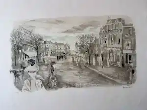 Emilio Grau-Sala - Lithographie "Le petit ami" kaufen? Bieten Sie von 80!