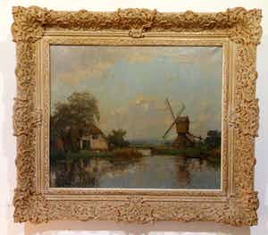 Jan Simon Knikker (sr.) - Boerderij en molen aan het water verkocht voor € 400!