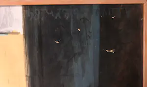 Anja J.T. Duyvesteyn - Acryl op papier, Zonder titel - Ingelijst (Groot) kopen? Bied vanaf 1!