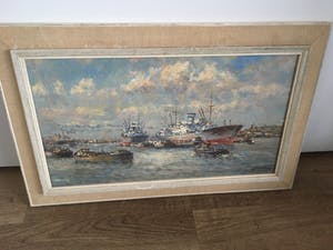 Joop Molenaar - Olieverf op doek, handgesigneerd kopen? Bied vanaf 150!