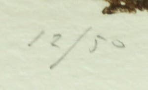 Michel van Overbeeke - Ets, Different hours II - Ingelijst kopen? Bied vanaf 50!