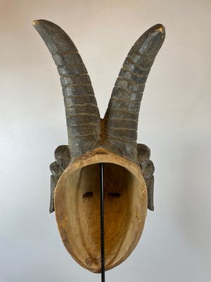 Punu - African mask from the Punu-Lumbo - Gabon. kopen? Bied vanaf 45!