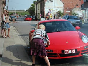 Anneke de Visser - Foto op dibond , Belgische dorpje Doel - 2009 kopen? Bied vanaf 1!