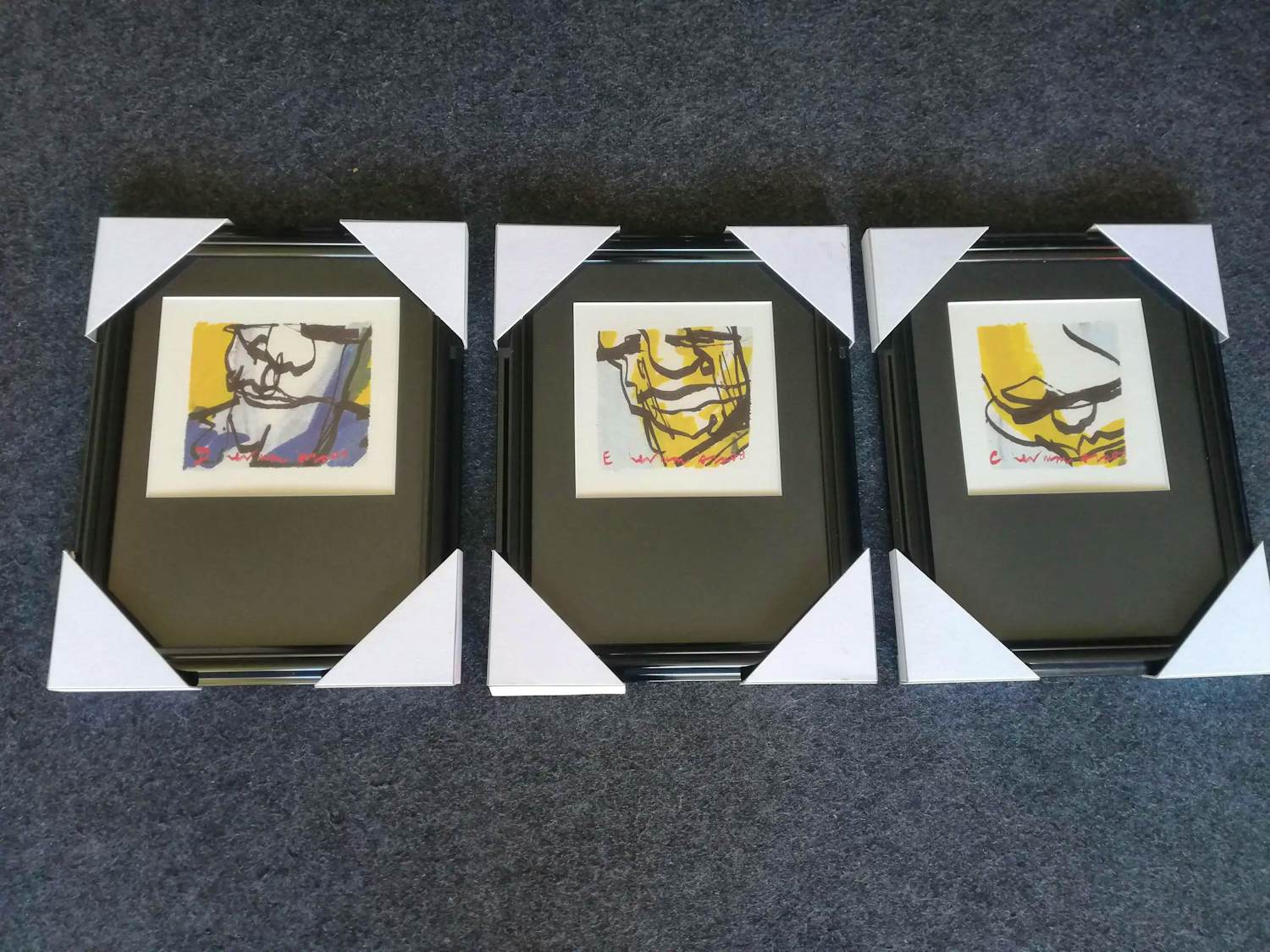 Herman Brood - Schitterend drieluik (NIEUW staat ingelijst) kopen? Bied vanaf 195!