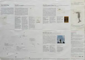 Panamarenko - Gesigneerd, uitnodiging tentoonstelling „Papaver - Luchtschipbouw” plus poster kopen? Bied vanaf 485!