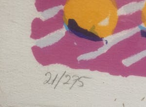 Toon de Haas - Zeefdruk "Stilleven voor spiegel" 2001 kopen? Bied vanaf 40!