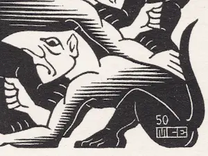 Maurits Cornelis Escher - Duiveltjes kopen? Bied vanaf 2500!