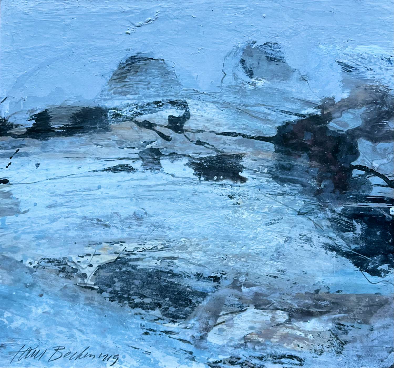 Paul Beckers - Acryl op karton - gesigneerd en gedateerd kopen? Bied vanaf 50!