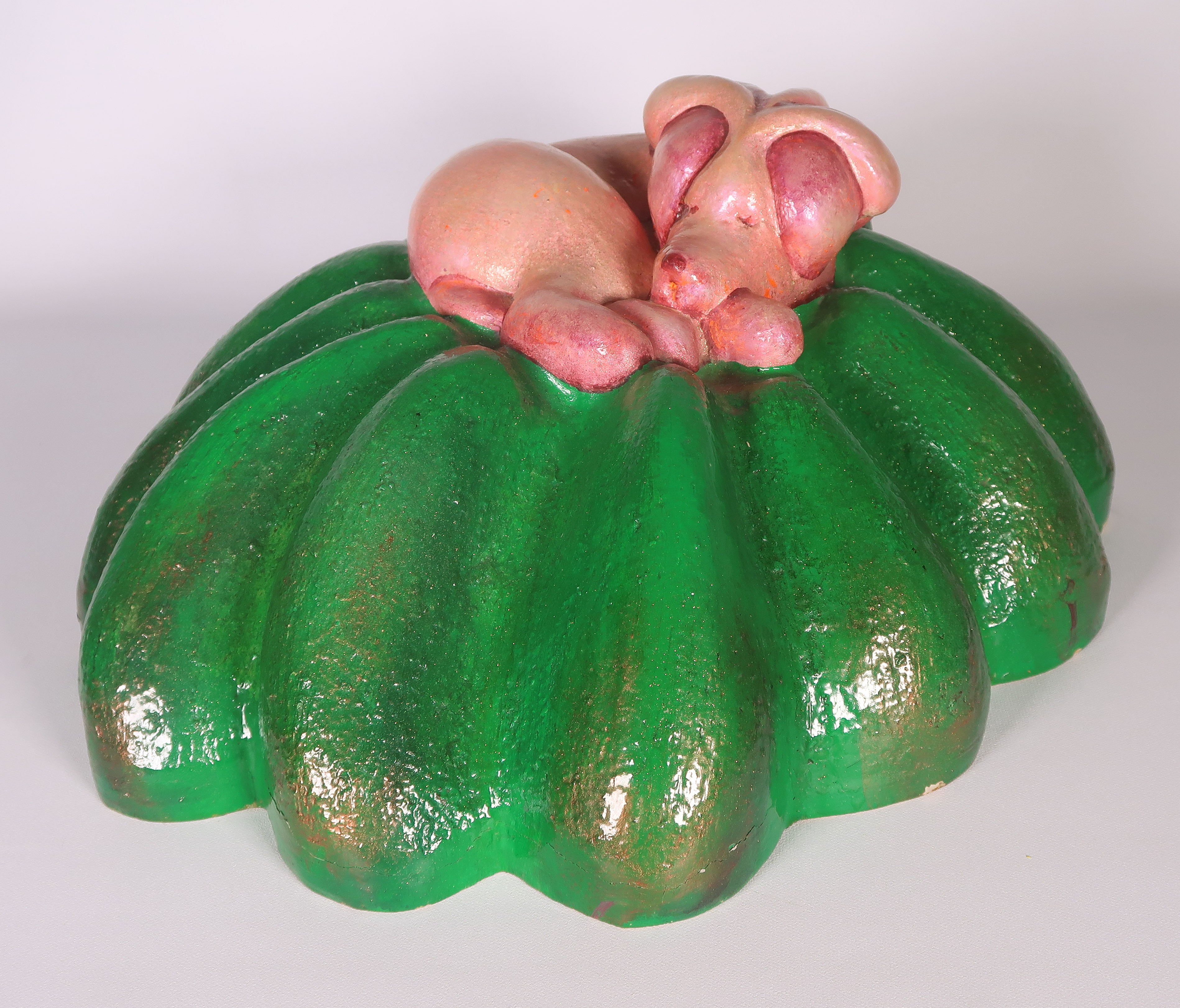 Margreet Hajee - Beschilderd Keramiek, Sleepy dog 1 kopen? Bied vanaf 50!