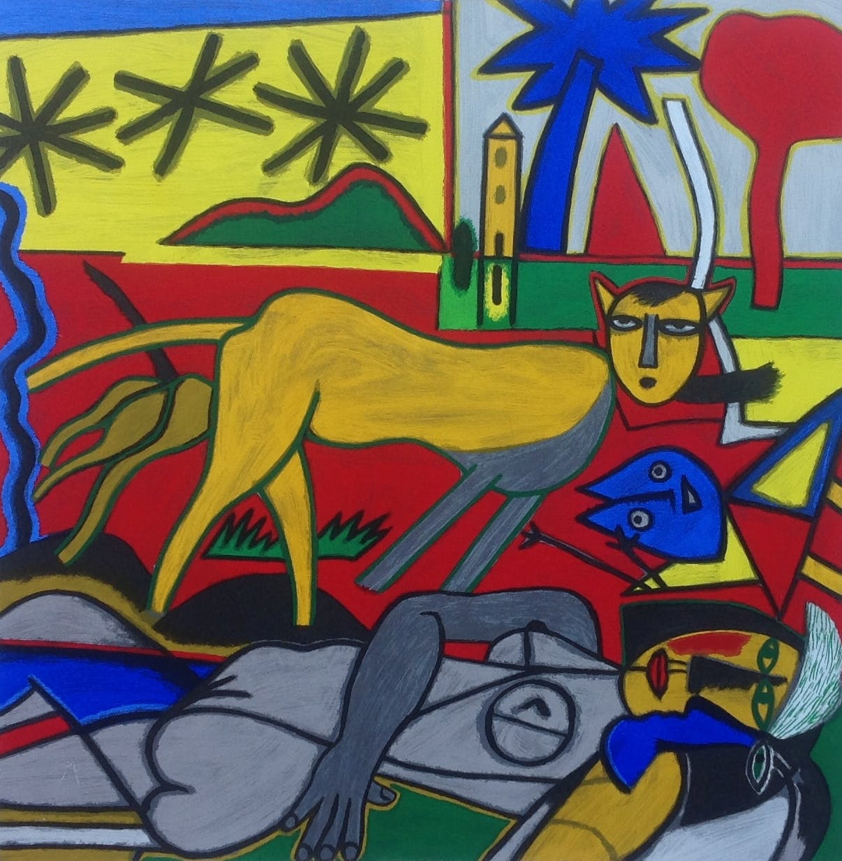 Corneille - Katachtige en vrouw, C2047-3 kopen? Bied vanaf 750!