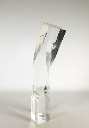 Niet of onleesbaar gesigneerd - Perspex, Twee objecten kopen? Bied vanaf 10!