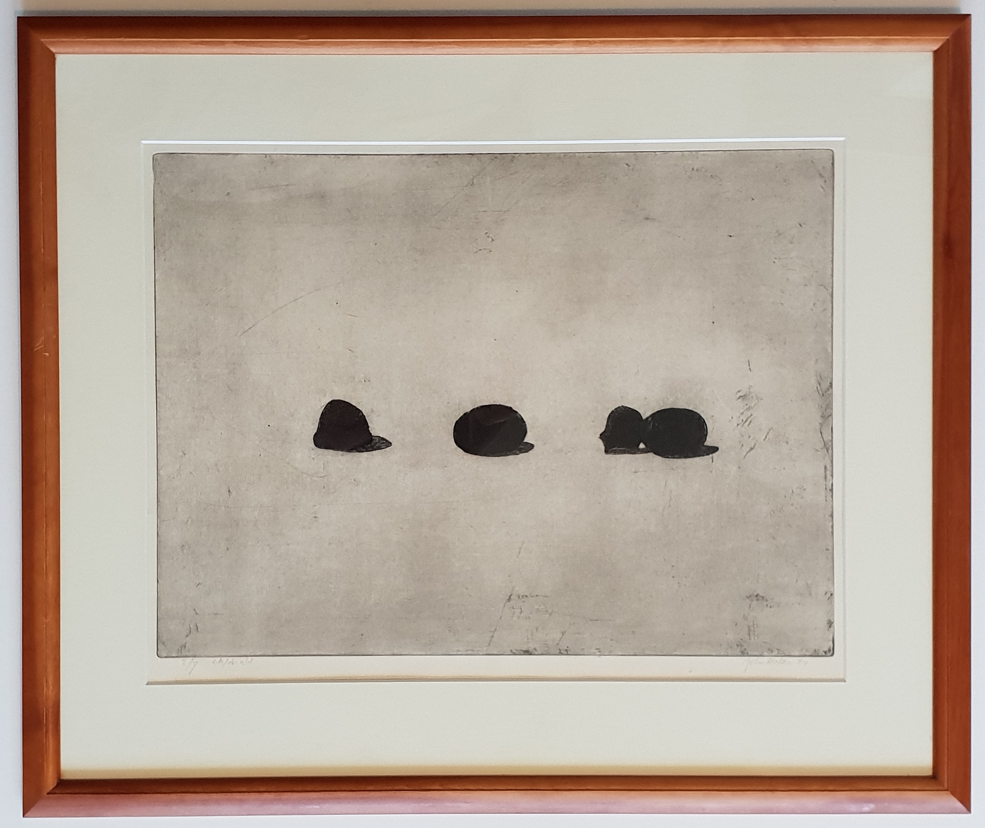 Jelus Matser - Ets-droge naald, z.t. 1984 verkocht voor € 50!