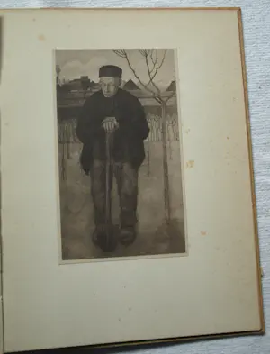 Jan Mankes - Oeuvre-boek met 31 Heliogravures + houtsnede van de koemelkster – 1927 kopen? Bied vanaf 450!