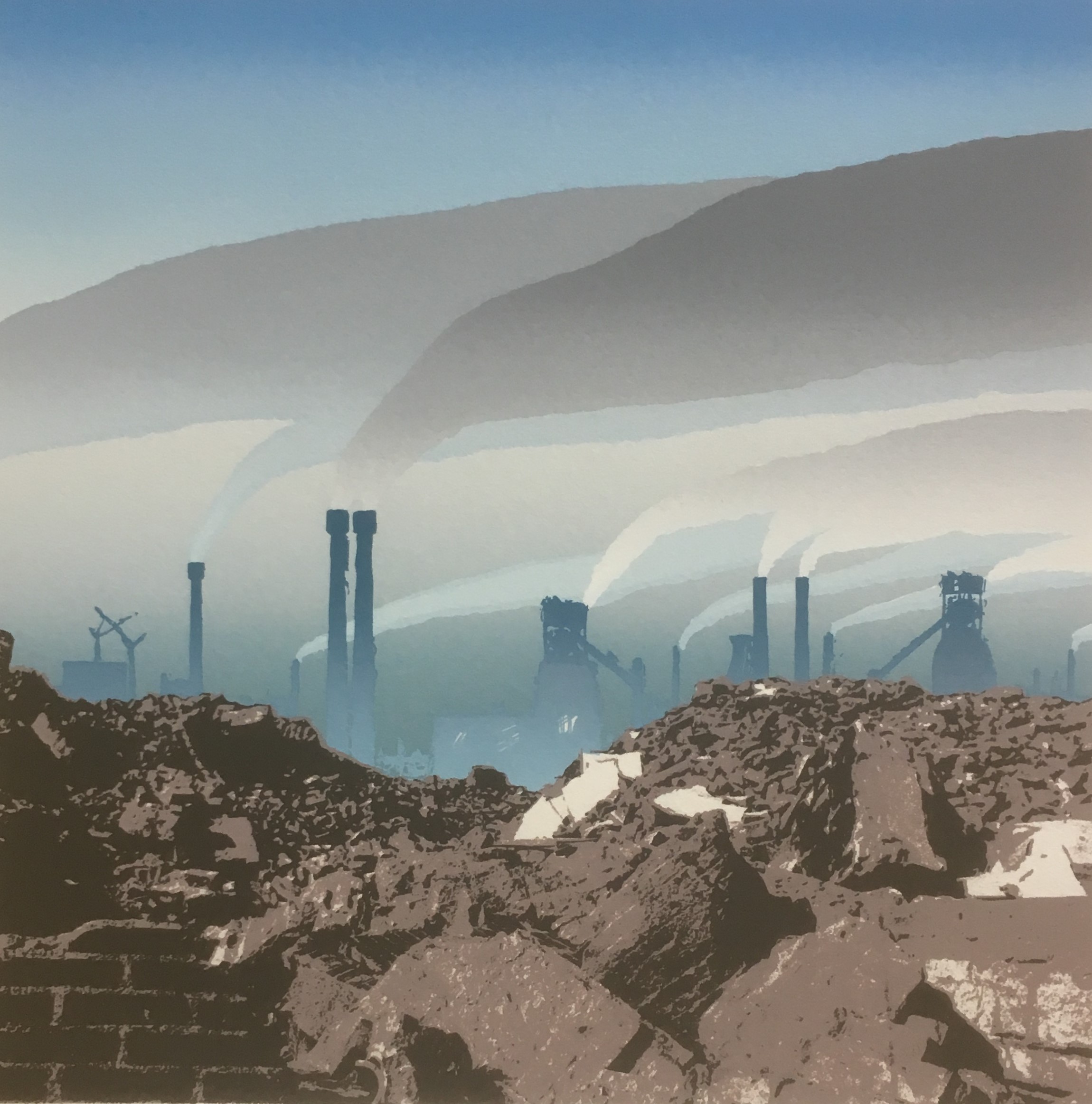 Niet of onleesbaar gesigneerd - Zeefdruk 1983 kopen? Bied vanaf 1!