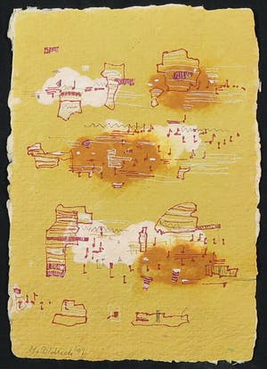 Maria Diduch - Vier keer gemengde techniek in omslag, Works with / on paper kopen? Bied vanaf 20!