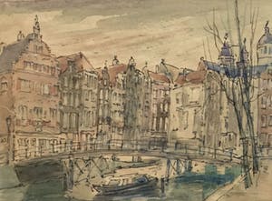 Willem Fekken - C4925-6, Aan de Amsterdamse gracht kopen? Bied vanaf 100!