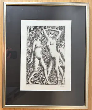 Paul Delvaux - Le Voyeur kopen? Bied vanaf 520!