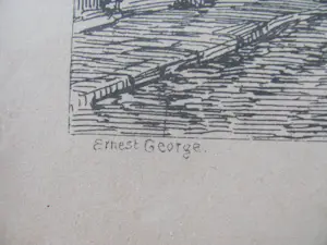 Ernest George - Rue Saint-Martin a Tournai (Doornik) kopen? Bied vanaf 25!