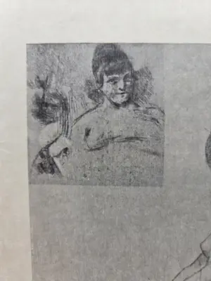 Felicien Rops - Studie Pornocrates. 1905. kopen? Bied vanaf 89!