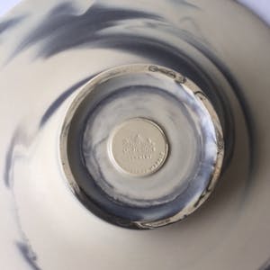 Rosenthal - Ufo schaal Queensberry marble, diameter 26,5 cm, zeldzaam kopen? Bied vanaf 59!