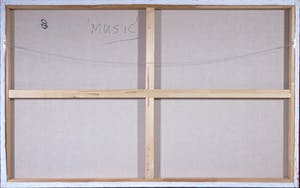 Theo Broeren - Acryl op doek, Music (Zeer groot) kopen? Bied vanaf 100!