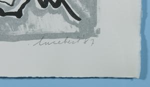 Lucebert - Litho uit het portfolio Fantasia - Ingelijst kopen? Bied vanaf 1!