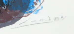 John Lie a Fo - Zeefdruk, Humming bird - Ingelijst kopen? Bied vanaf 45!