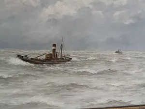 Johannes Keus - De Scheveningen 491. (groot 123!) kopen? Bied vanaf 175!