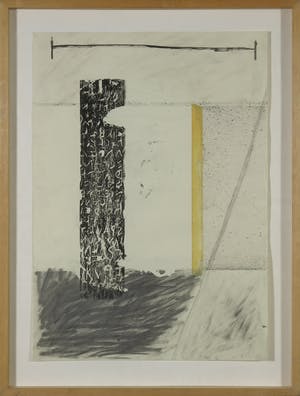 Lia Kolen - Gemengde techniek op papier, Sprachraum - Ingelijst kopen? Bied vanaf 40!