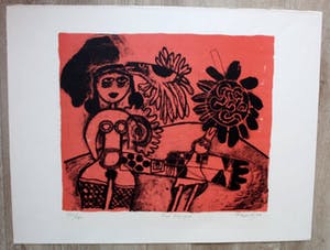 Corneille - Litho: Rose Tropique - 1972 kopen? Bied vanaf 299!