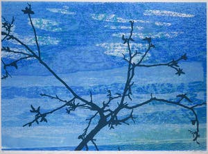 Nantsje Vonk-Rienstra - Zeefdruk, Winterslaap - Ingelijst (Groot) kopen? Bied vanaf 35!