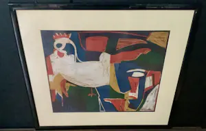 Piet Wiegman (II) - Expressieve haan. kopen? Bied vanaf 90!