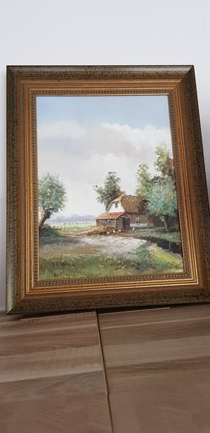 Bernard H. Slotmann - Landschap kopen? Bied vanaf 125!