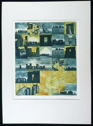 John E. Palmer - Ets, Stonehenge Vistas kopen? Bied vanaf 1!