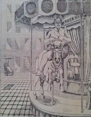 Buy Herman Gordijn - Draaimolen? Bid from 195!