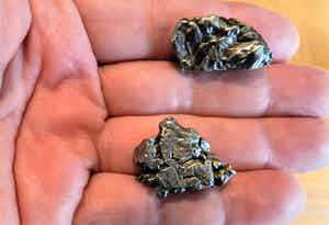 Meteoriet fragmenten "Campo del Cielo" 2X verkocht voor € 50!