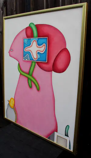 Jörg Remé - Olieverf op doek - 1969(groot!) kopen? Bied vanaf 799!