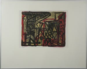 Theo Kuijpers - Litho, Zonder titel - Ingelijst (Groot) kopen? Bied vanaf 35!