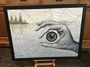 Niet of onleesbaar gesigneerd - Gevangen. kopen? Bied vanaf 1!