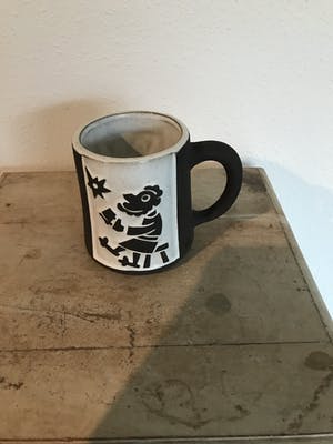 Potterie Ravelli - Beker kopen? Bied vanaf 1!